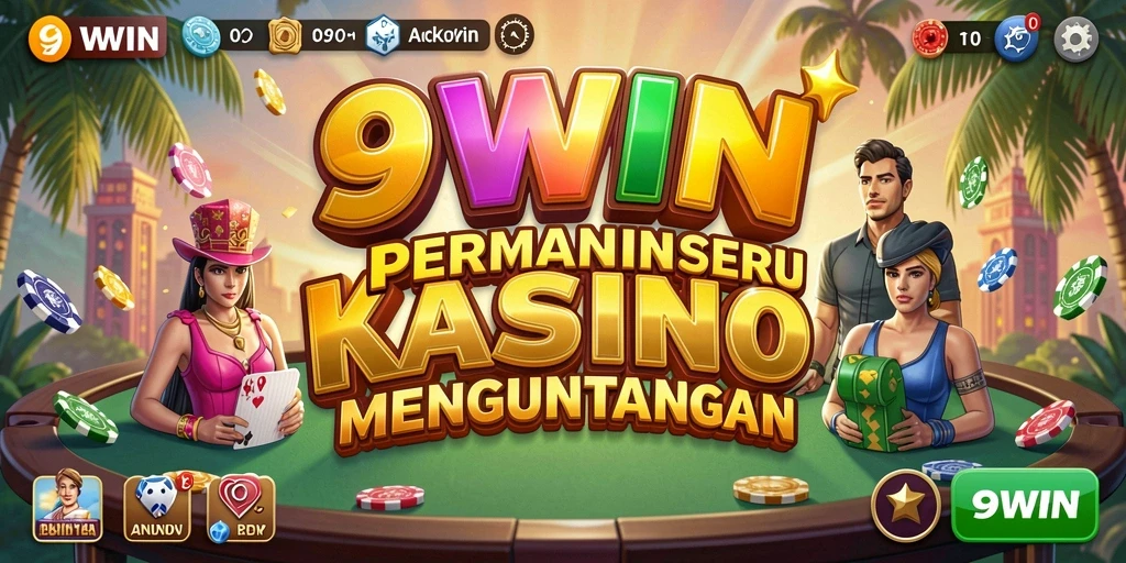 Gameplay memukau dengan pengalaman kasino yang nyata di 9WIN.