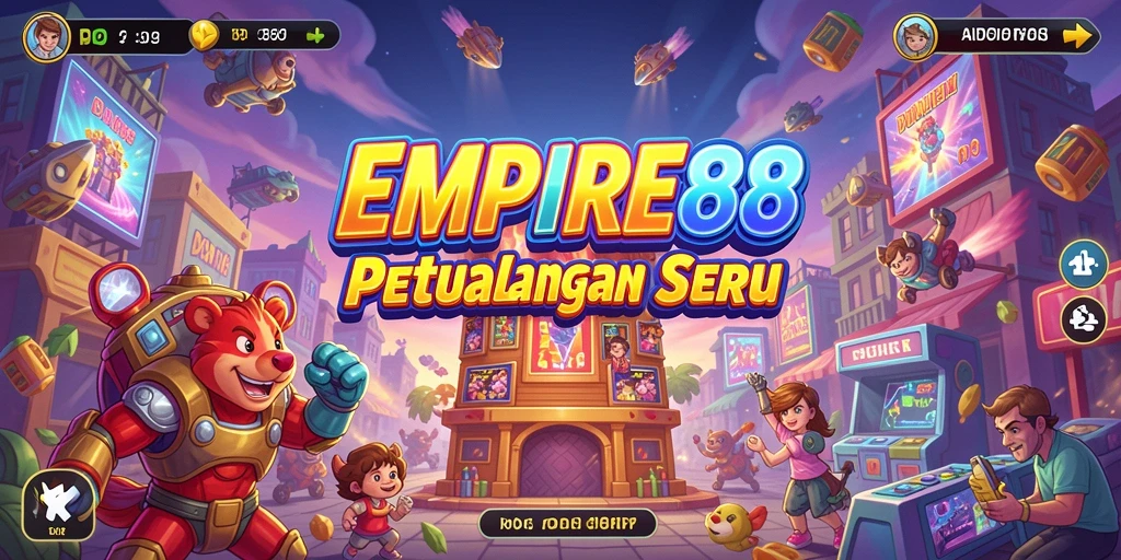 Screenshot menunjukkan aksi seru dalam gameplay <strong>EMPIRE88</strong> yang dinamis.