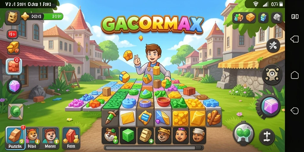 Tampilan gameplay GACORMAX yang menantang dan menarik.