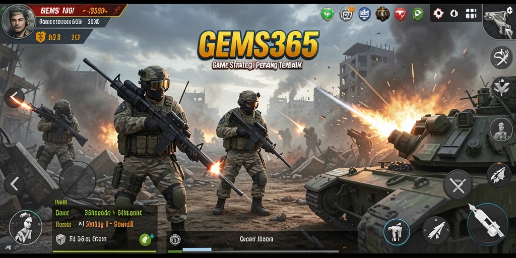 Gameplay seru dengan strategi mendalam di GEMS365.