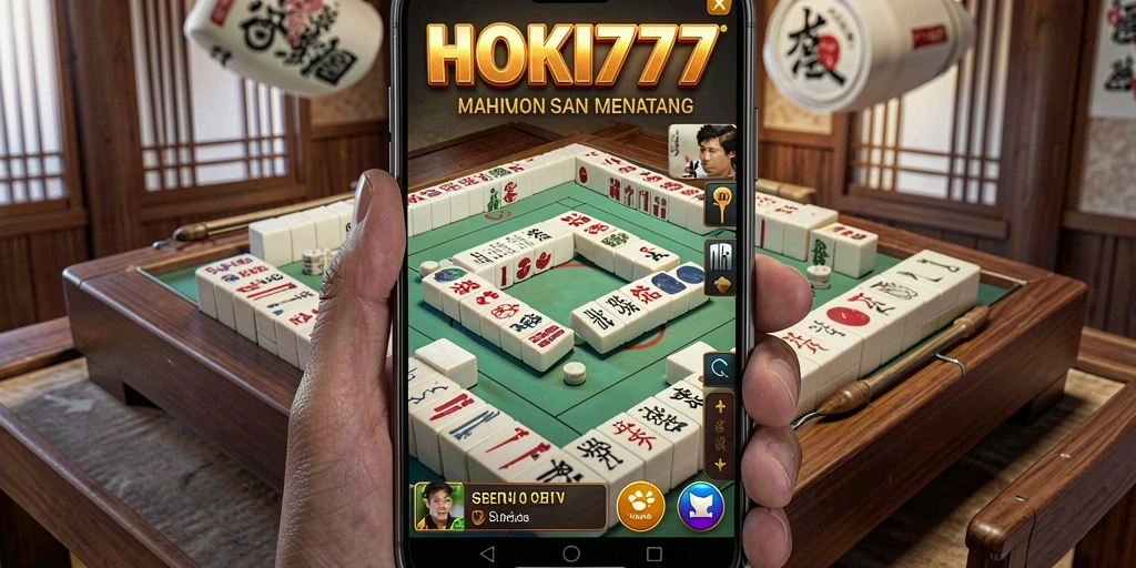 Tangkapan layar HOKI777 menampilkan gameplay Mahjong yang menantang dan seru.