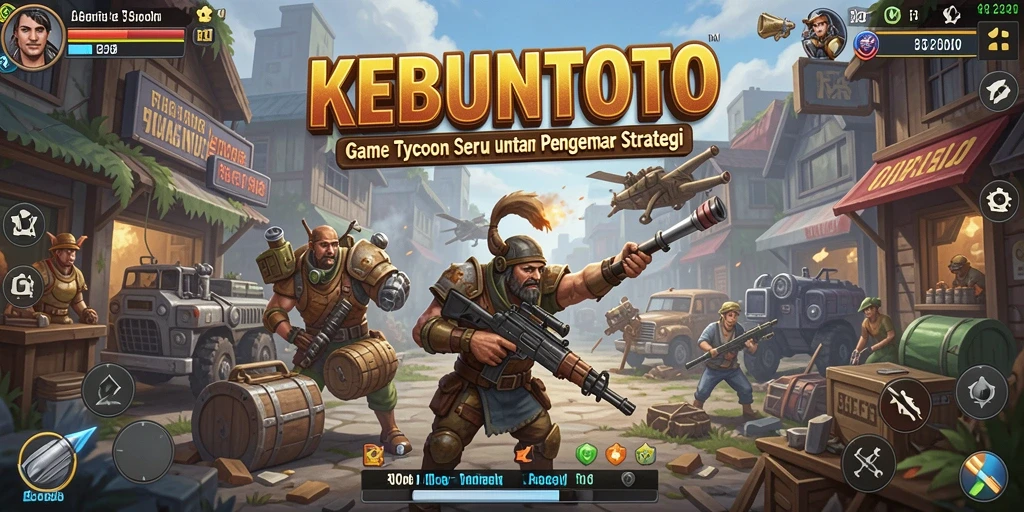 Tangkapan layar KEBUNTOTO menampilkan aktivitas manajemen bisnis yang seru.