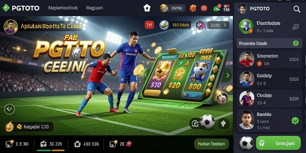 Tampilan menarik dari gameplay Sportsbook PGTOTO yang mengasyikkan.