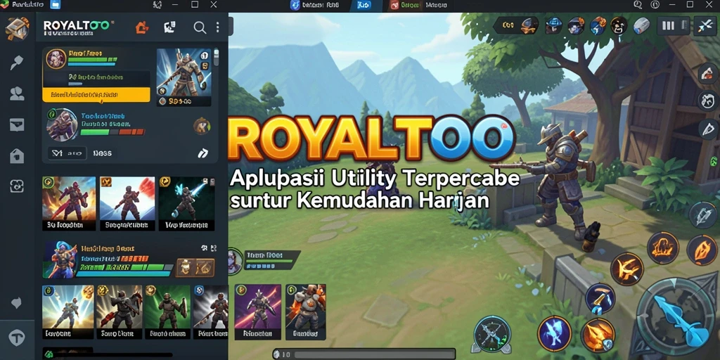 Screenshot ROYALTOTO menunjukkan fitur pengingat dan daftar tugas yang terintegrasi.