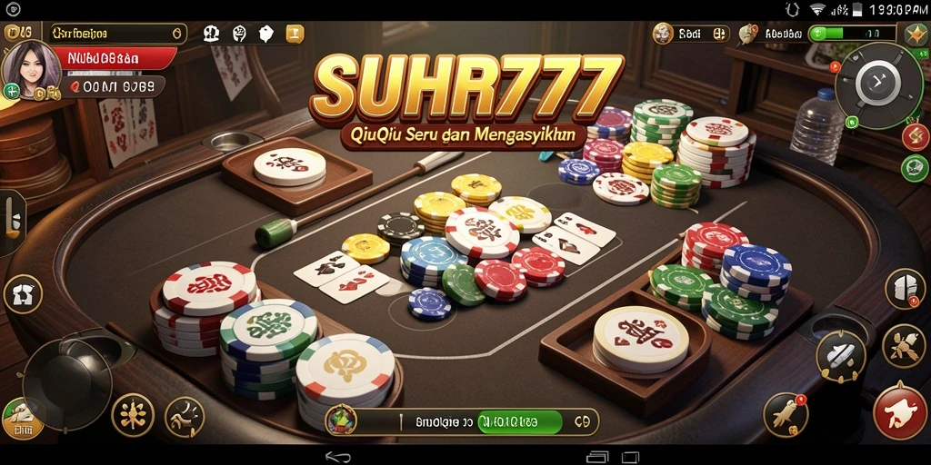 Tampilan gameplay seru QiuQiu dalam SUHU777.
