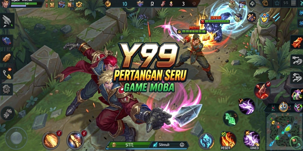 Gameplay intens dan strategis dalam Y89, ditampilkan dengan grafis menarik.
