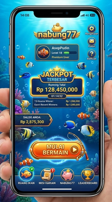 Proses pengunduhan aplikasi di nabung77 yang cepat.